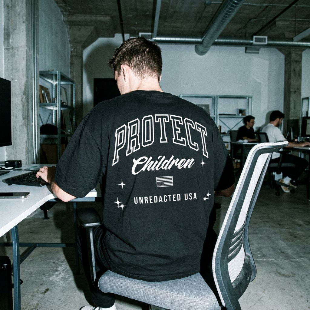 Protect Children Oversized T-shirt