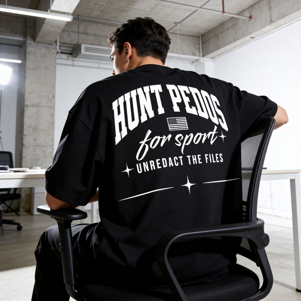 Hunt Pedos Oversized Tee